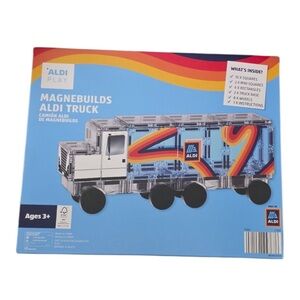 Aldi Magnetic Truck Building Set